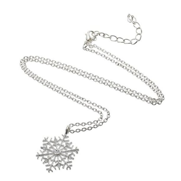 Snowflake Pendant Necklace - Picture 6 of 7